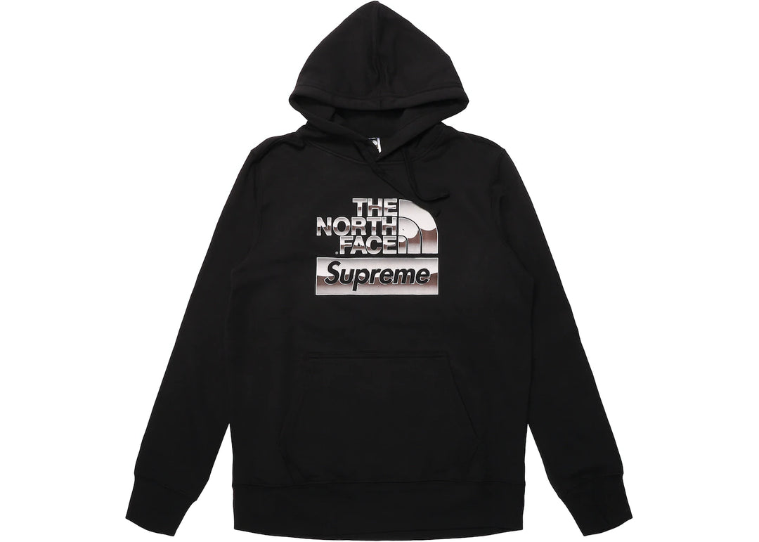 Supreme The North Face Metallic Logo Hooded Sweatshirt Black | Hype Vault Kuala Lumpur | Asia's Top Trusted High-End Sneakers and Streetwear Store