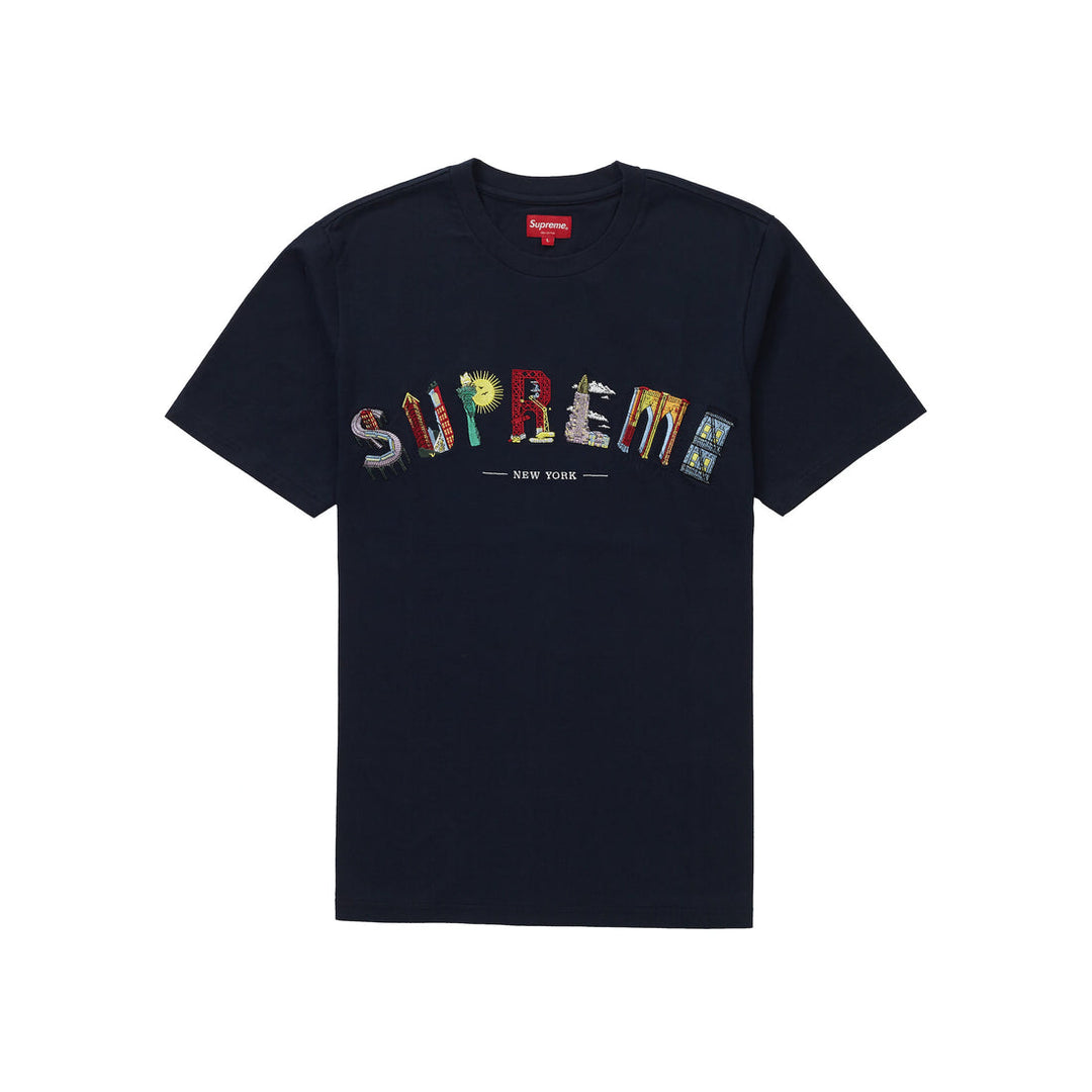 Supreme City Arc Tee Navy | Hype Vault Kuala Lumpur | Asia's Top Trusted High-End Sneakers and Streetwear Store