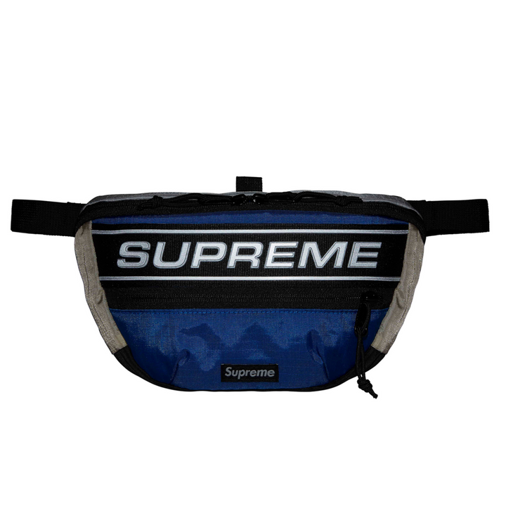 Supreme 3D Logo Waistbag Blue Mult (FW23) | Hype Vault