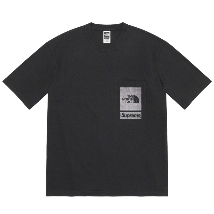 Supreme x The North Face Printed Pocket Tee ‘Black’ | Hype Vault