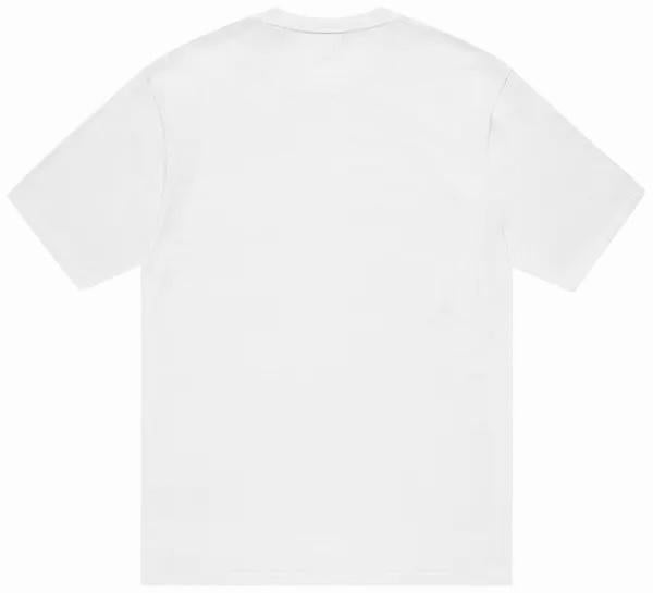 Stussy Locations Pigment Dyed Tee ‘White’ (SS24) | Hype Vault