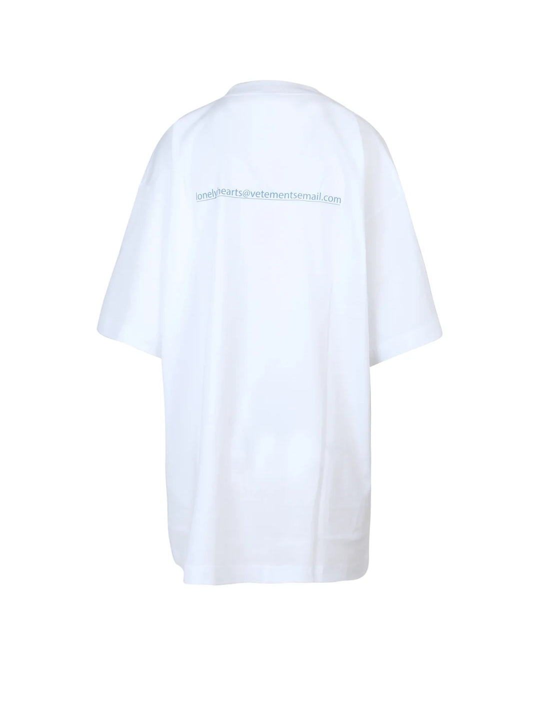 Vetements Single And Ready To Mingle T-Shirt White | Hype Vault Kuala Lumpur