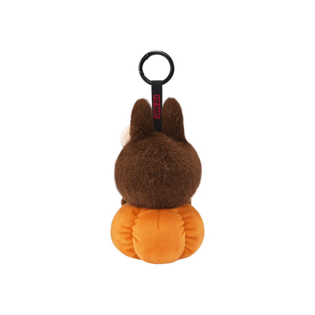 Pop Mart Labubu Happy Halloween Party Series-Sitting Pumpkin Vinyl Plush Pendant | Hype Vault Kuala Lumpur