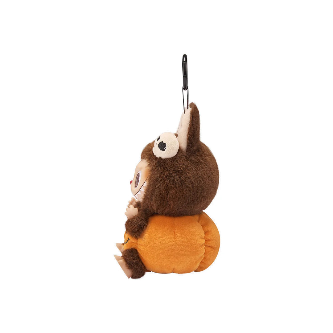 Pop Mart Labubu Happy Halloween Party Series-Sitting Pumpkin Vinyl Plush Pendant | Hype Vault Kuala Lumpur