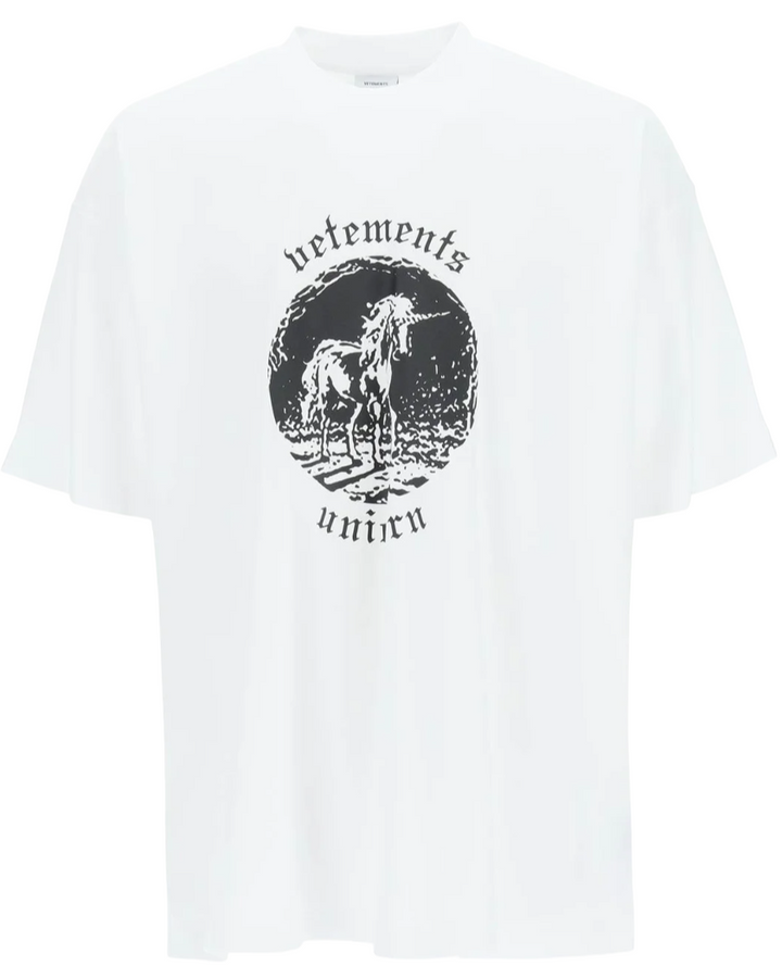 Vetements Double Unicorn T-Shirt White | Hype Vault Kuala Lumpur