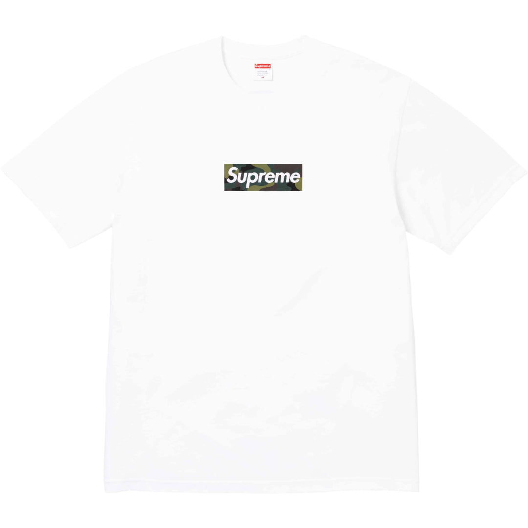 Supreme Box Logo Tee White (FW23) | Hype Vault