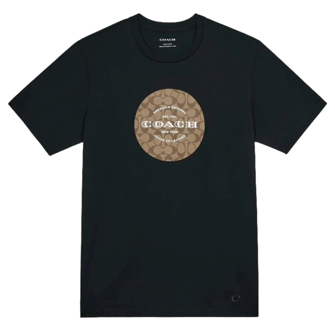 Coach Signature T-Shirt Black | Hype Vault