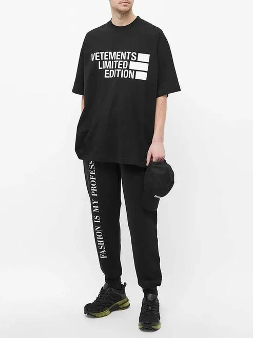 Vetements Big Logo Limited Edition T-Shirt Black/White | Hype Vault Kuala Lumpur