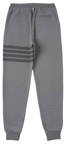 Thom Browne Striped Cotton Track Pants Grey | Hype Vault Kuala Lumpur