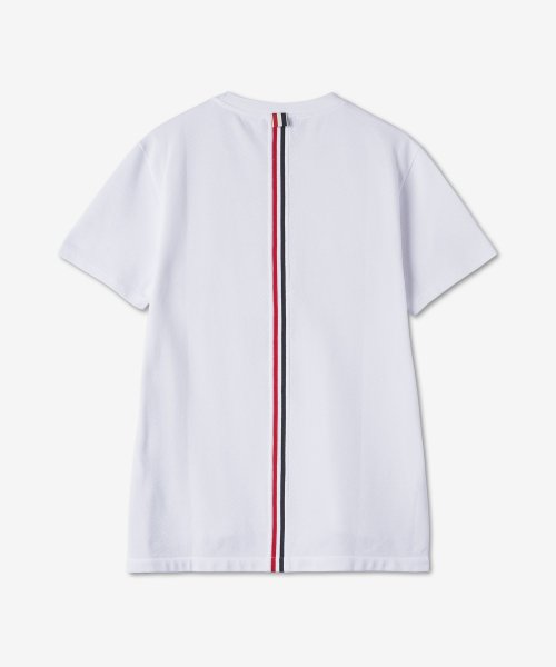 Thom Browne Centre-Back Stripe Piqué T-Shirt White | Hype Vault Kuala Lumpur