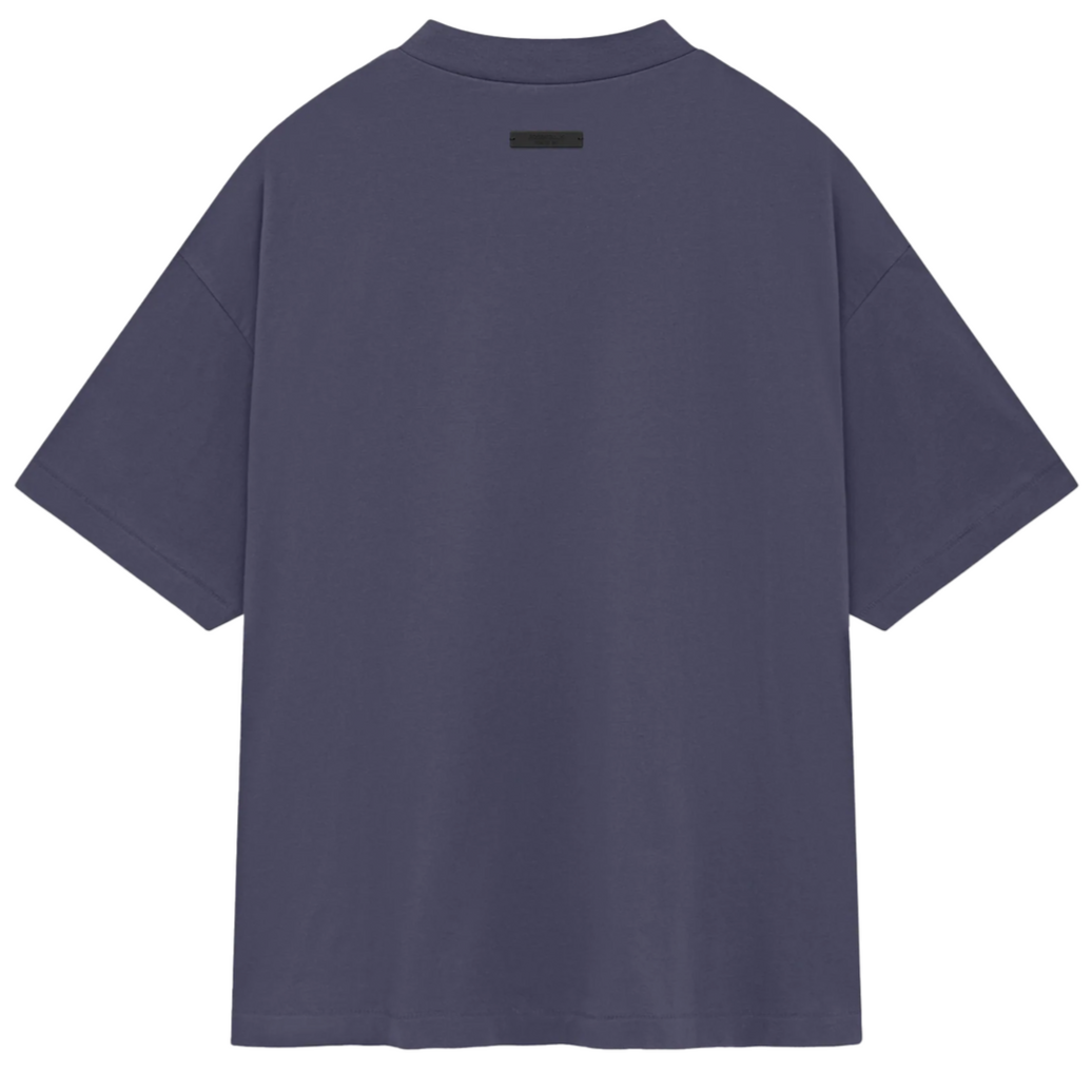 Fear of God Essentials Jersey Crewneck University Logo Tee Marine | Hype Vault