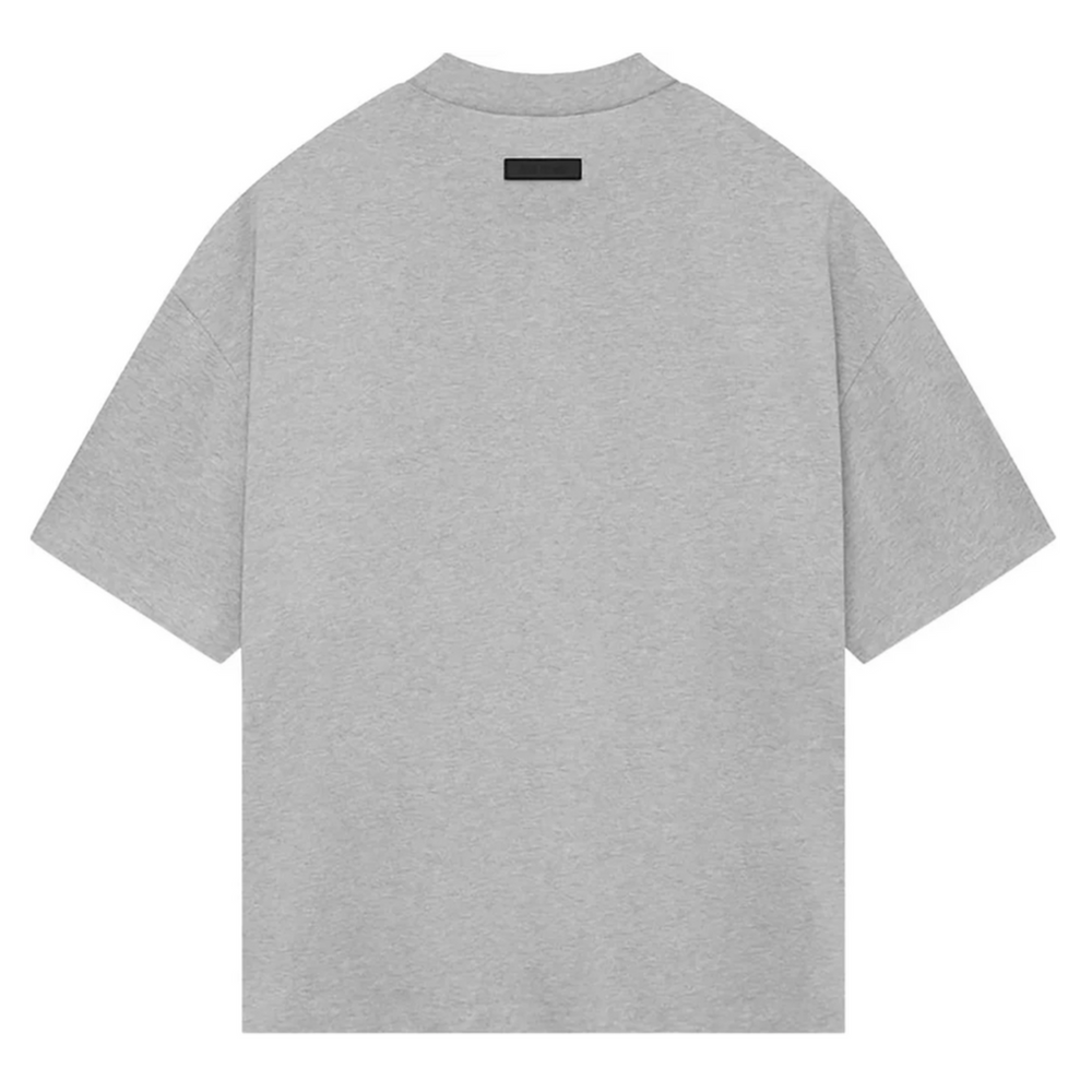 Fear of God Essentials Heavy Jersey Crewneck T-Shirt 'Light Heather Grey' | Hype Vault