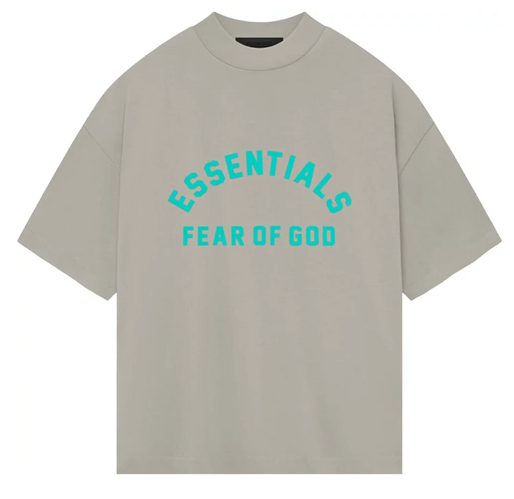 Fear of God Essentials Heavy Jersey Crewneck T-Shirt ‘Seal’ (SS24)