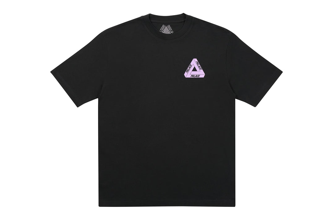Palace Tri-To-Help Tee Black Lilac  | Hype Vault Kuala Lumpur | Asia's Top Trusted High-End Sneakers and Streetwear Store