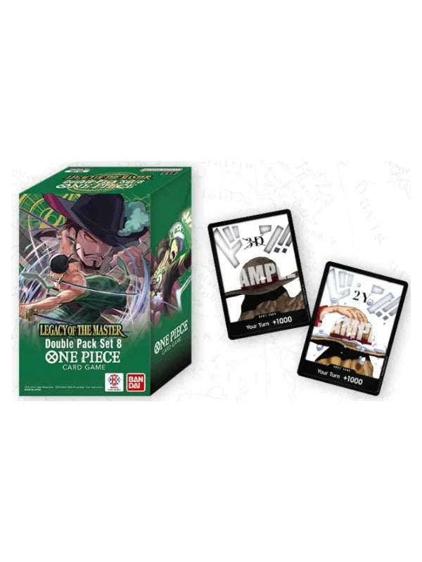 One Piece Card Game English: [DP-08] Legacy Of The Master Double Pack Set