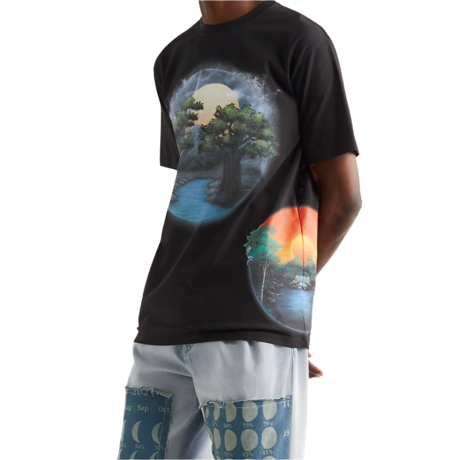 Loewe Paula’s Ibiza Airbrush Print T-Shirt ‘Black’ | Hype Vault