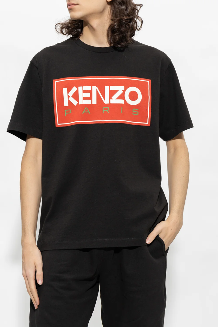 Kenzo Paris Logo Classic T-Shirt Black | Hype Vault Kuala Lumpur | Asia's Top Trusted High-End Sneakers and Streetwear Store | Guaranteed 100% authentic