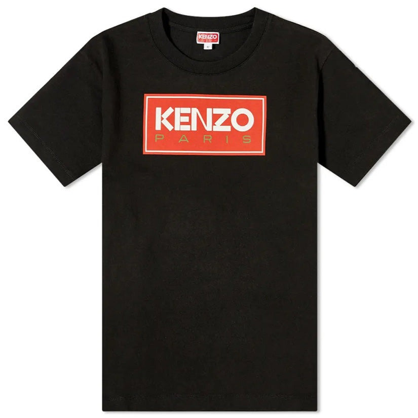 Kenzo Paris Logo Classic T-Shirt Black | Hype Vault Kuala Lumpur | Asia's Top Trusted High-End Sneakers and Streetwear Store | Guaranteed 100% authentic