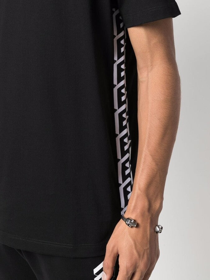 Versace T-Shirt Tessuto Jersey Cotone Con Stampa E Smacchinati | Hype Vault Kuala Lumpur