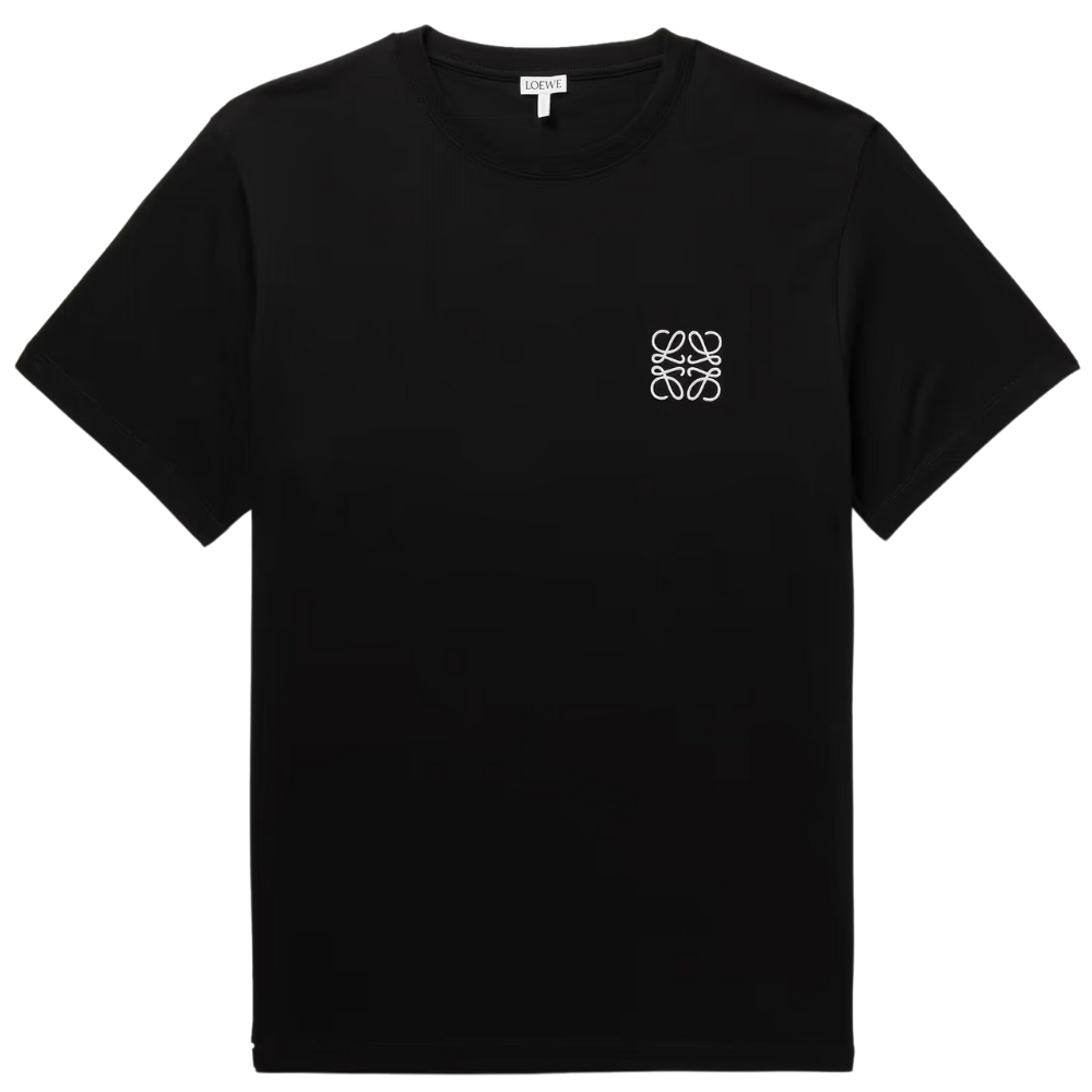 Loewe Logo Embroidered T-Shirt Black | Hype Vault Kuala Lumpur | Asia's Top Trusted High-End Sneakers and Streetwear Store