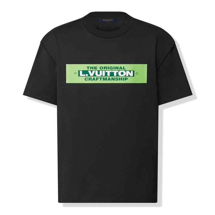 Louis Vuitton Craftmanship T-Shirt Black | Hype Vault Kuala Lumpur | Asia's Top Trusted High-End Sneakers and Streetwear Store