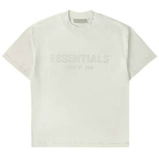Fear Of God Essentials 3D Logo Tee Mozzarella (FW21)