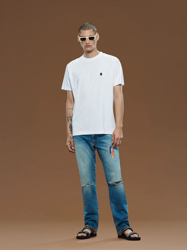 Marcelo Burlon Cross T-Shirt White | Hype Vault Kuala Lumpur | Asia's Top Trusted High-End Sneakers and Streetwear Store