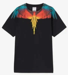 Marcelo Burlon Icon Wings Regular T-Shirt Black Red  | Hype Vault Kuala Lumpur