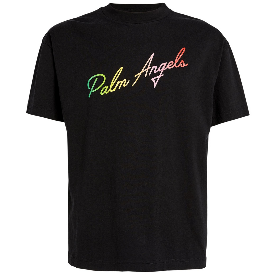 Palm Angels Miami Logo Tee Black | Hype Vault Kuala Lumpur | Asia's Top Trusted High-End Sneakers and Streetwear Store