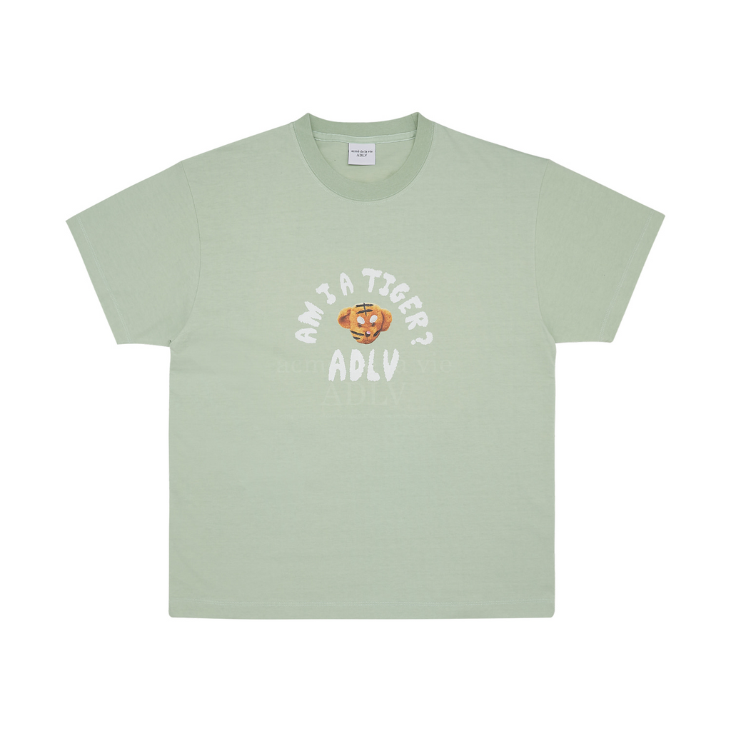 acmé de la vie (ADLV) Tiger Teddy Bear Doll Short-Sleeve T-Shirt Mint