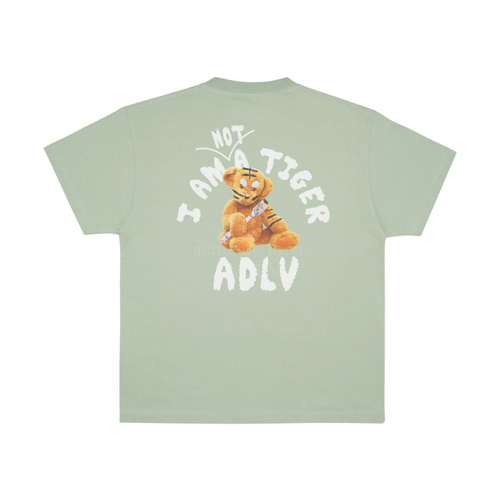 acmé de la vie (ADLV) Tiger Teddy Bear Doll Short-Sleeve T-Shirt Mint