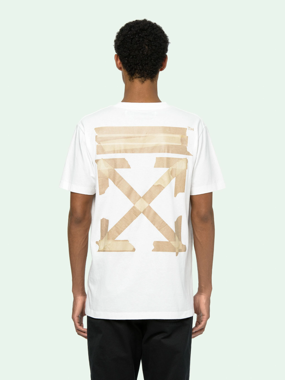 Off-White Tape Arrows White T-Shirt | Hype Vault Kuala Lumpur | Asia's Top Trusted High-End Sneakers and Streetwear Store