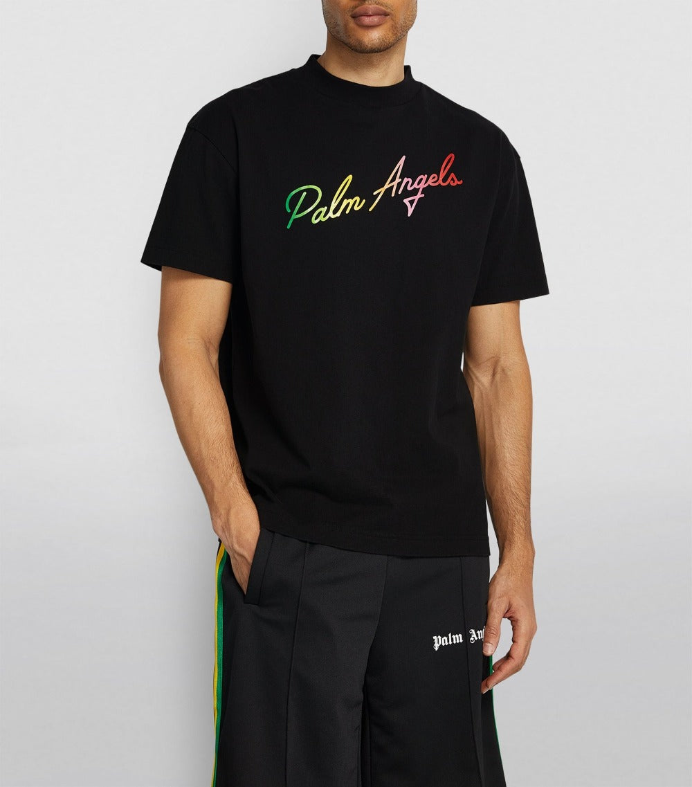 Palm Angels Miami Logo Tee Black | Hype Vault Kuala Lumpur | Asia's Top Trusted High-End Sneakers and Streetwear Store