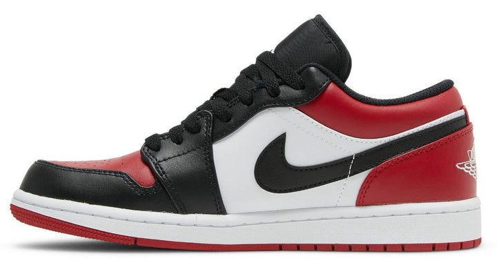 Air Jordan 1 Low 'Bred Toe' (GS) | Hype Vault Kuala Lumpur | Asia's Top Trusted High-End Sneakers and Streetwear Store