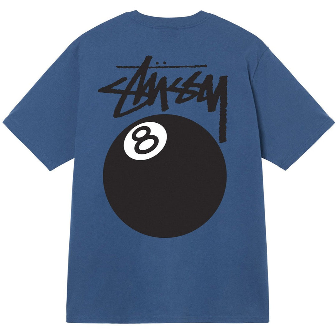 Stussy 8 Ball Tee Midnight | Hype Vault Kuala Lumpur | Asia's Top Trusted High-End Sneakers and Streetwear Store