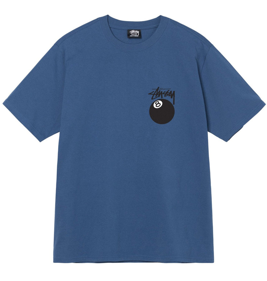 Stussy 8 Ball Tee Midnight | Hype Vault Kuala Lumpur | Asia's Top Trusted High-End Sneakers and Streetwear Store