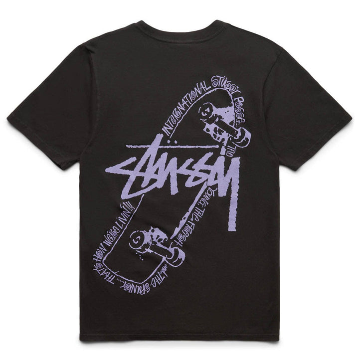 Stussy Skate Posse Pig Dyed Tee Black | Hype Vault Kuala Lumpur | Asia's Top Trusted High-End Sneakers and Streetwear Store
