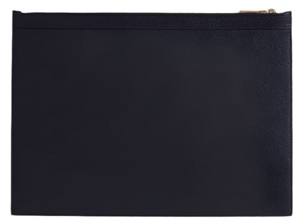 Thom Browne Logo-Stamp Leather Document Holder | Hype Vault Kuala Lumpur