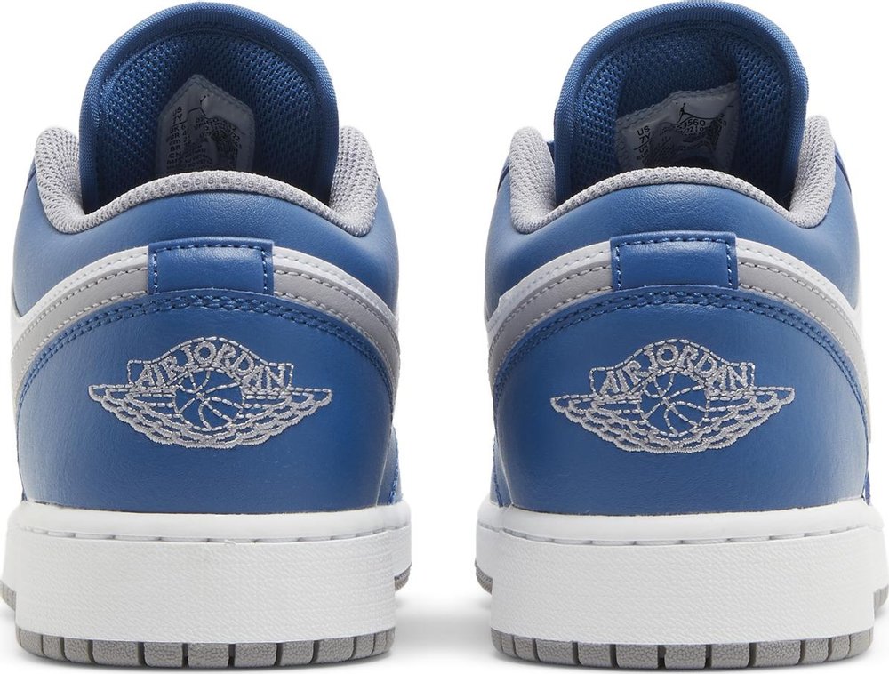 Air Jordan 1 Low 'True Blue' (GS) | Hype Vault Kuala Lumpur | Asia's Top Trusted High-End Sneakers and Streetwear Store