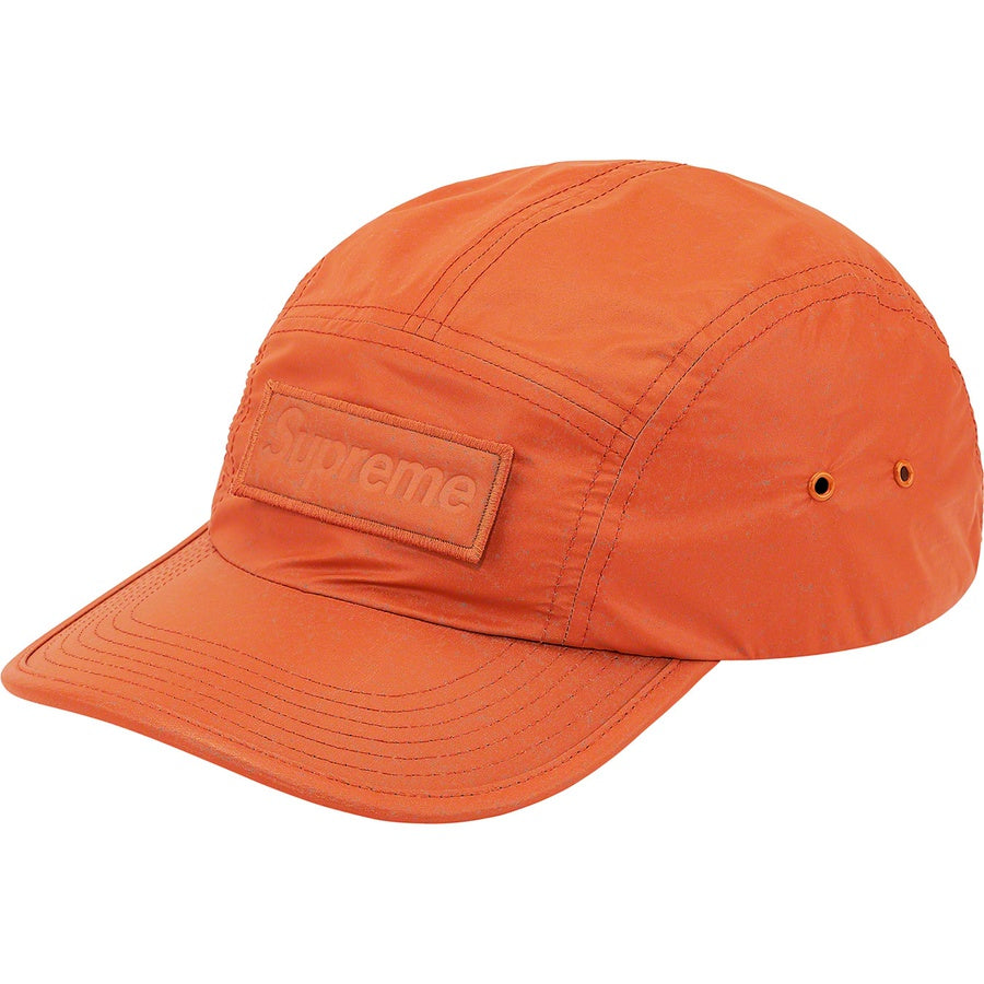 Supreme Reflective Speckled Camp Cap Orange FW20 | Hype Vault Malaysia | Top Streetwear Store | Authentic without a doubt
