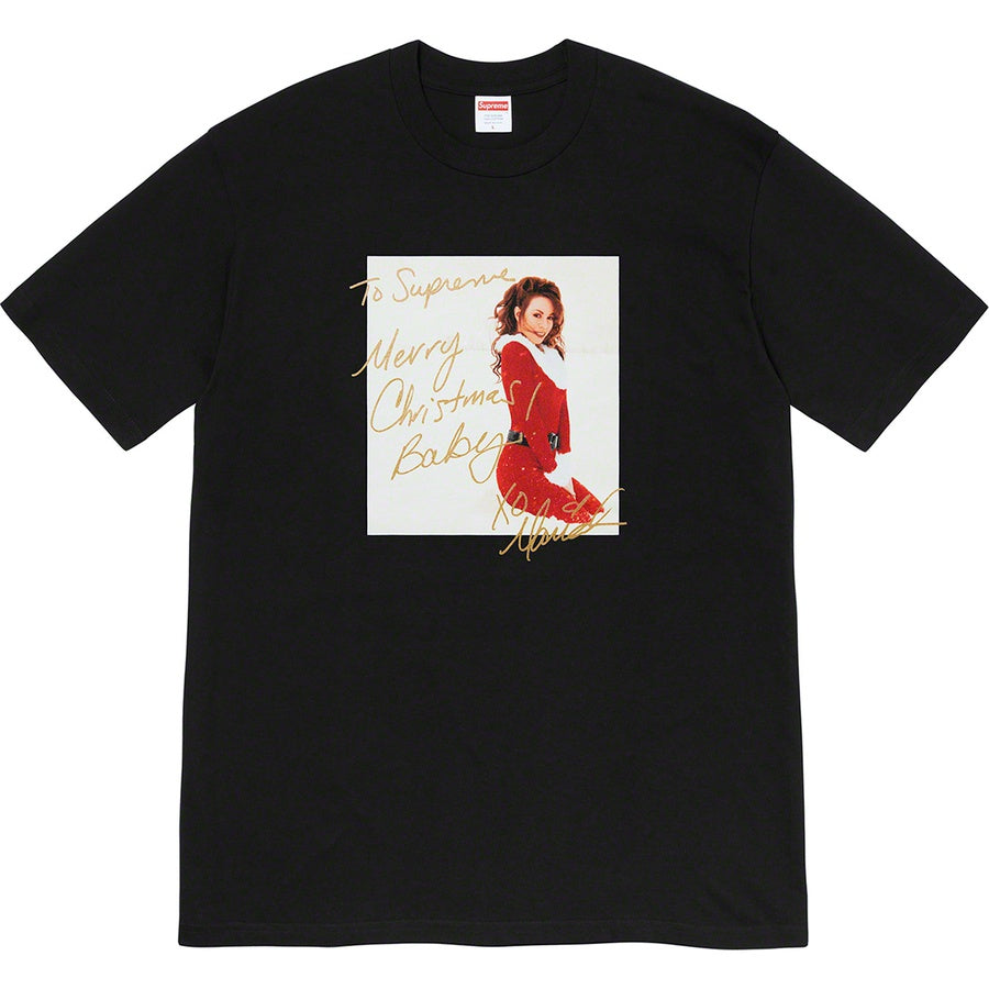 Supreme Mariah Carey Tee Black FW20 | Hype Vault | Malaysia's leading streetwear store | Authentic without a doubt
