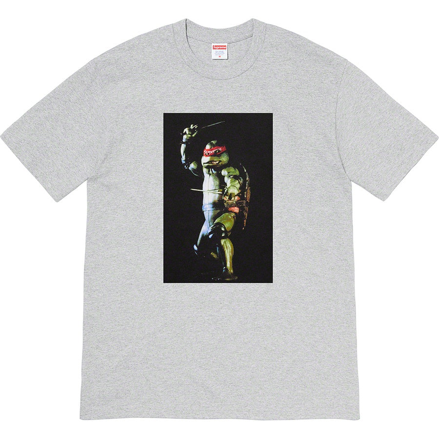 Supreme Raphael Tee Heather Grey  | Hype Vault Kuala Lumpur | Asia's Top Trusted High-End Sneakers and Streetwear Store | Authenticity Guaranteed