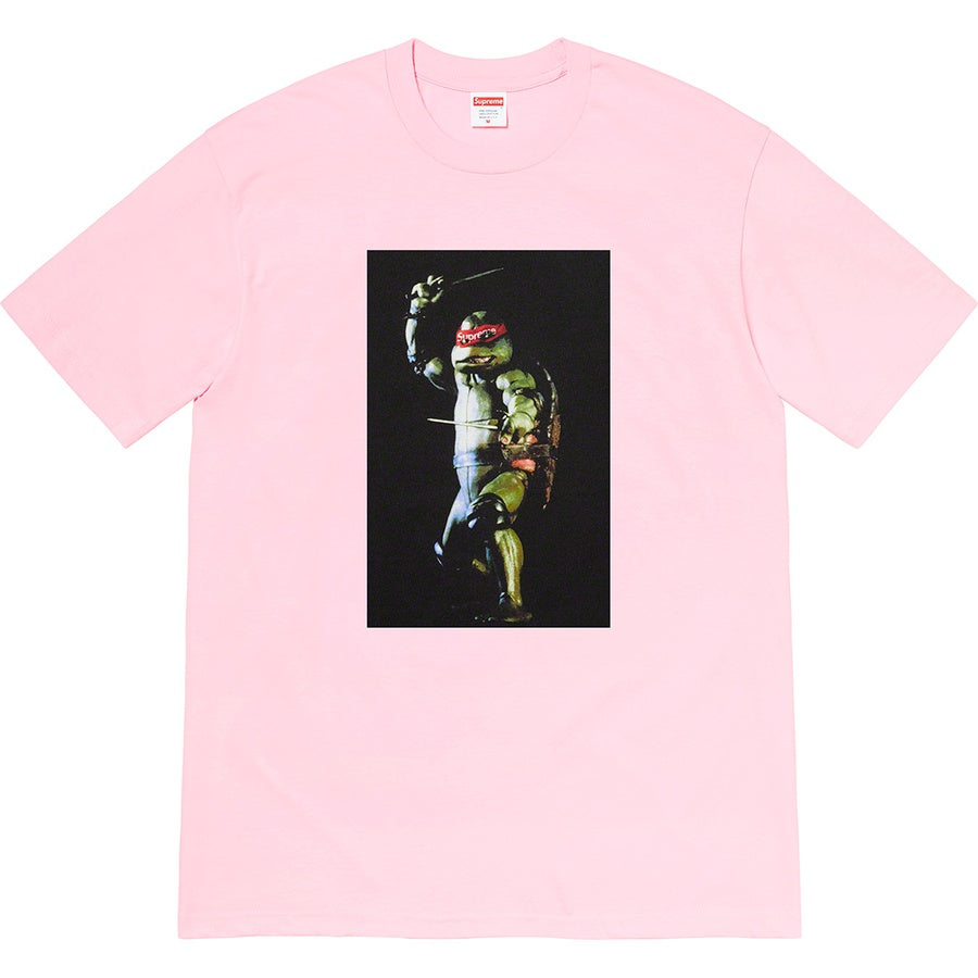 Supreme Raphael Tee Light Pink  | Hype Vault Kuala Lumpur | Asia's Top Trusted High-End Sneakers and Streetwear Store | Authenticity Guaranteed