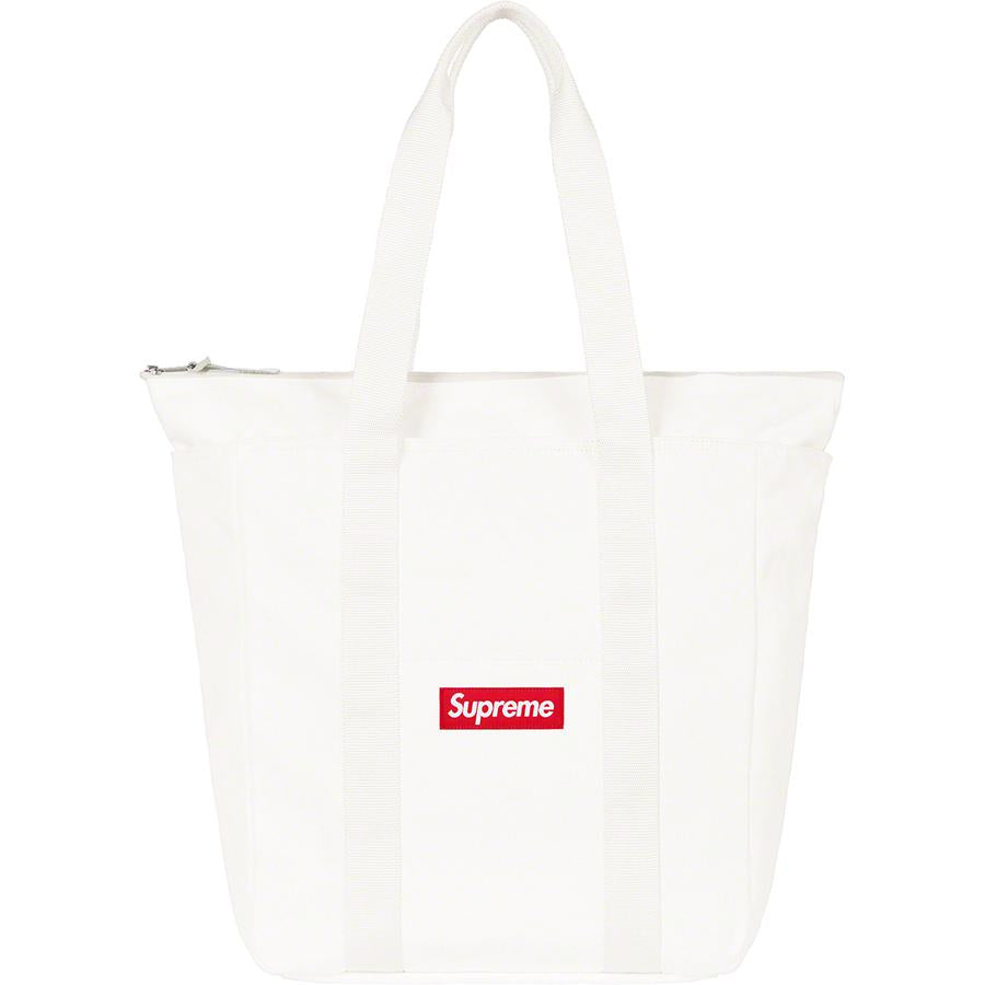 Supreme Canvas Tote White (FW20) | Hype Vault Malaysia | Top Streetwear Store | Authentic only