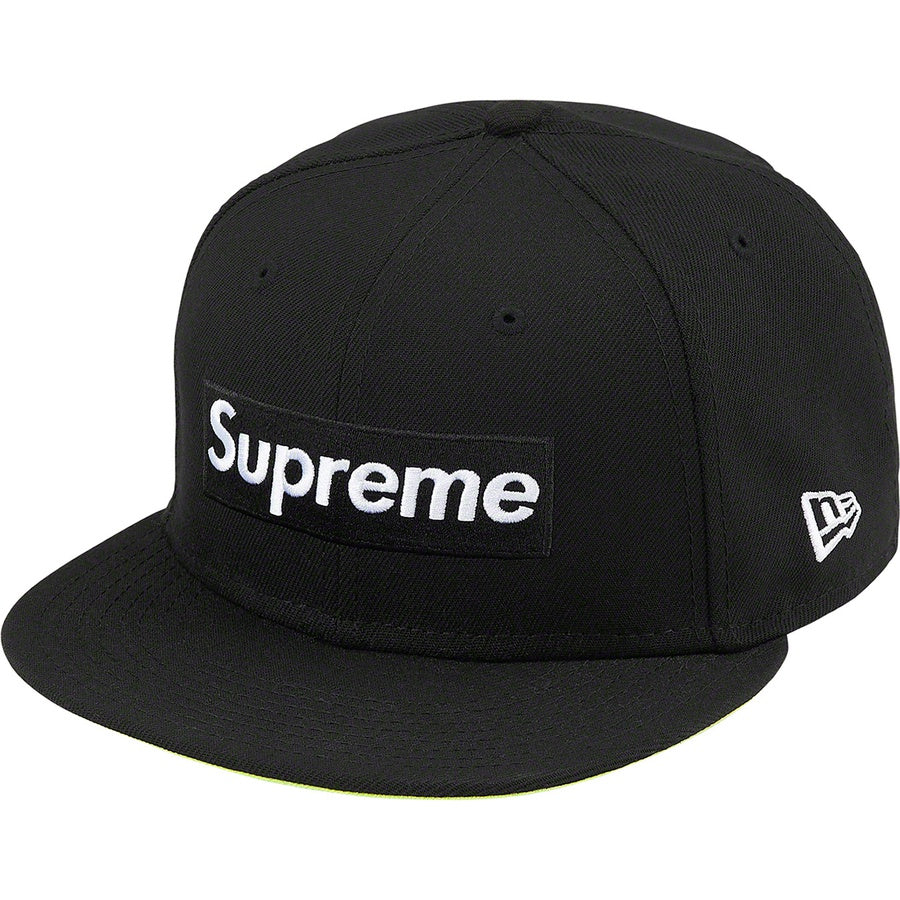 Supreme No Comp Box Logo New Era Black | Hype Vault Kuala Lumpur | Asia's Top Trusted High-End Sneakers and Streetwear Store | Authenticity Guaranteed