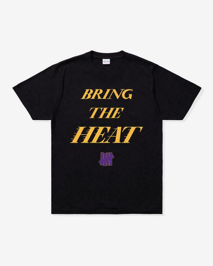 Undefeated LA Lakers 'Bring The Heat' T-shirt Black