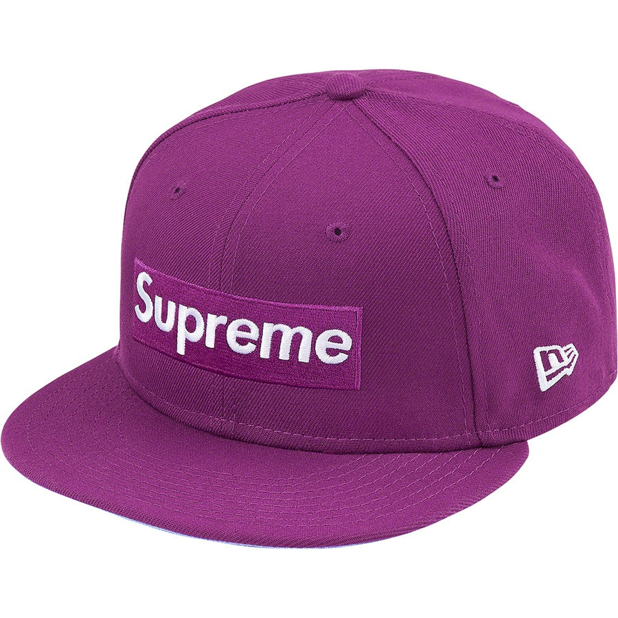 Supreme No Comp Box Logo New Era Lavender (Size 7 3/8) | Hype Vault