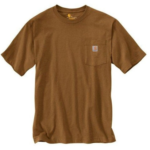 Carhartt K87 Workwear Pocket T-Shirt Brown (Size M)
