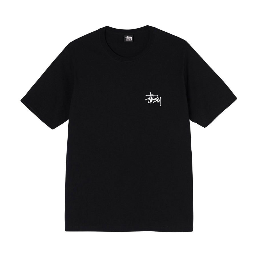 Stussy Basic Tee Black | Hype Vault Kuala Lumpur