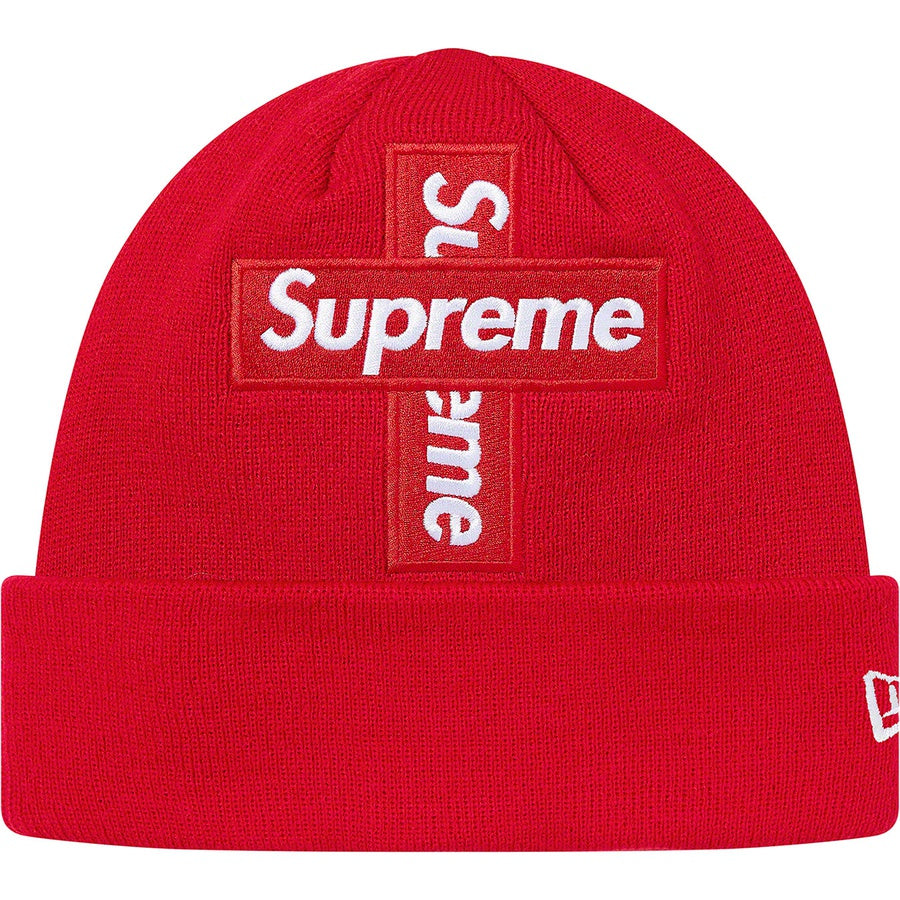 Supreme New Era Cross Box Logo Beanie Red FW20 | Hype Vault | Malaysia's Trusted Streetwear Store | Authenticity guaranteed